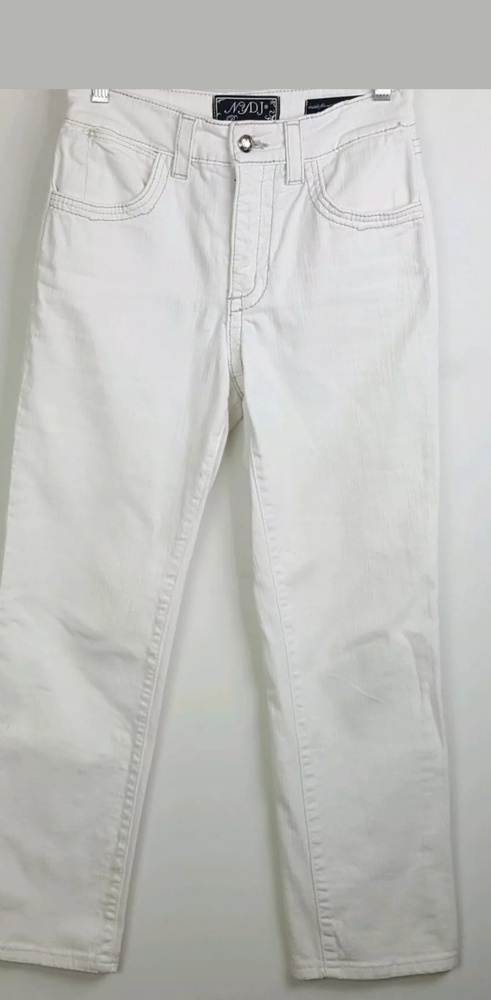 NYDJ White Boot Cut Jeans Women's Size 2P